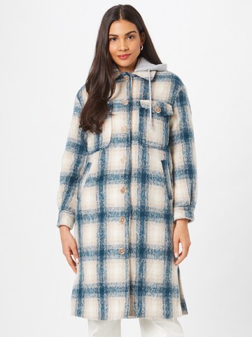 SISTERS POINT Between-seasons coat 'CHERRI' in Blue: front