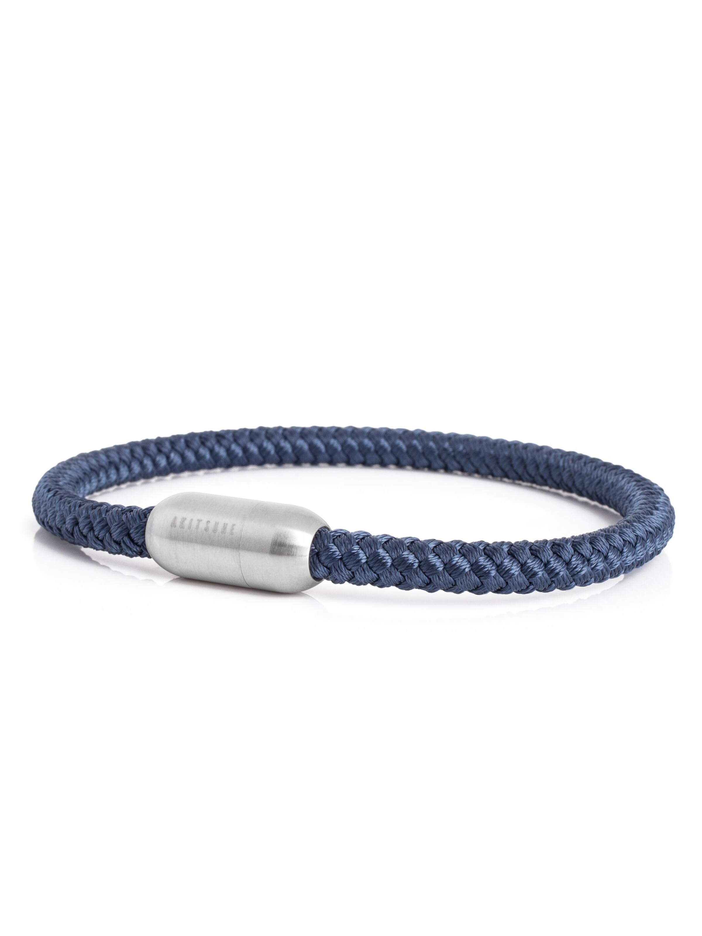 Akitsune Bracelet 'Silvus' in Blue: front