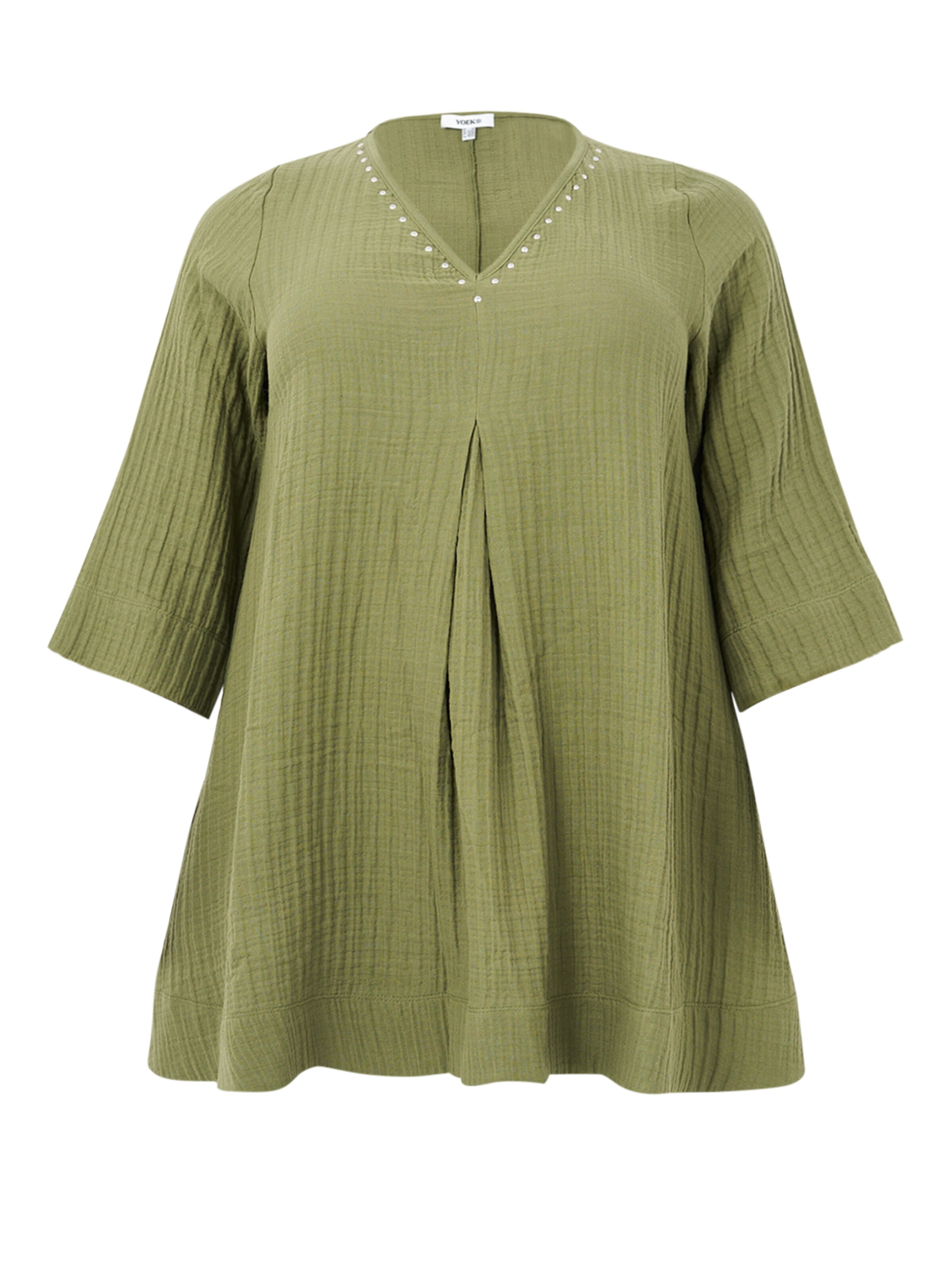 YOEK Tuniek in Groen: voorkant