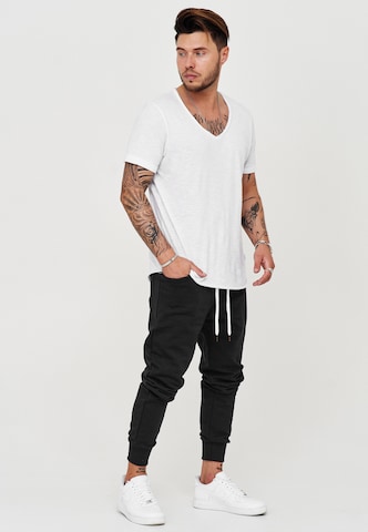 behype Slim fit Pants 'JOGGERY' in Black