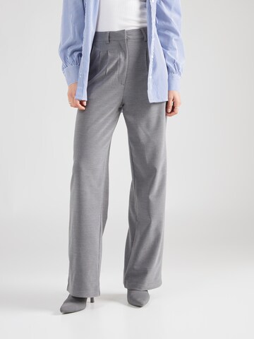 Warehouse Loose fit Pleated Pants in Grey: front