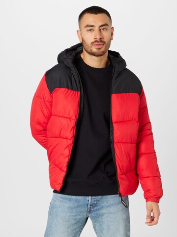 JACK & JONES - Casaco de inverno 'JJCHILI' em vermelho: frente