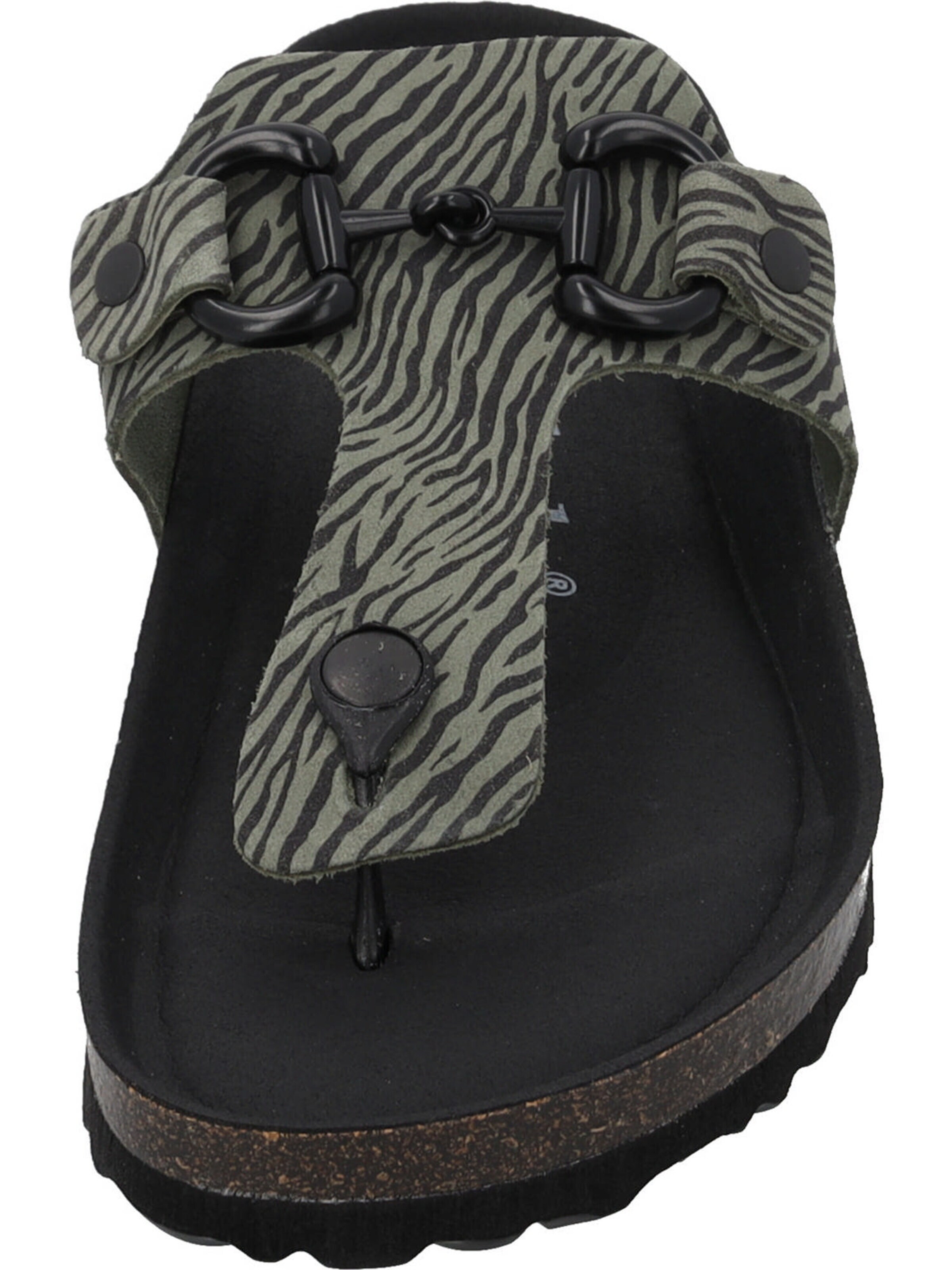 Palado - Sandalias de dedo 'Palado Kos Zebra' en verde