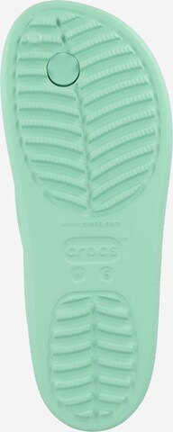 Crocs Босоножки через палец в Зеленый