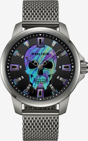 POLICE Analoog horloge 'Mensor' in Zwart: voorkant