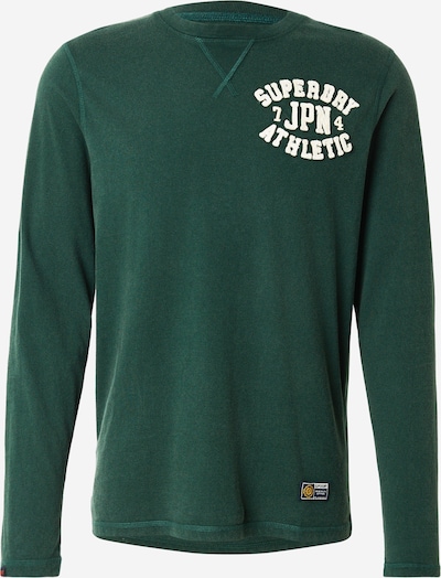 Superdry & Co Paita värissä tummanvihreä / valkoinen, Tuotenäkymä