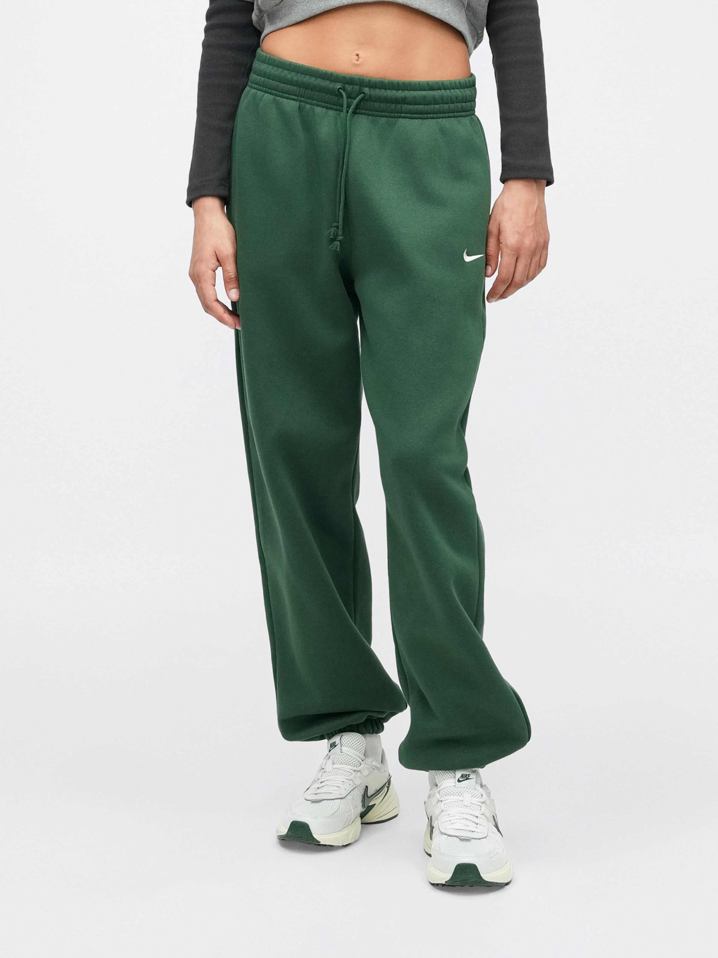 womens nike tracksuit green