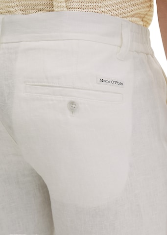 Marc O'Polo Regular Trousers 'Reso' in White