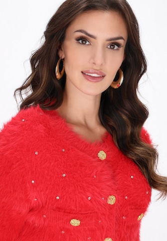 Cardigan 'Fashion Look' faina en rouge