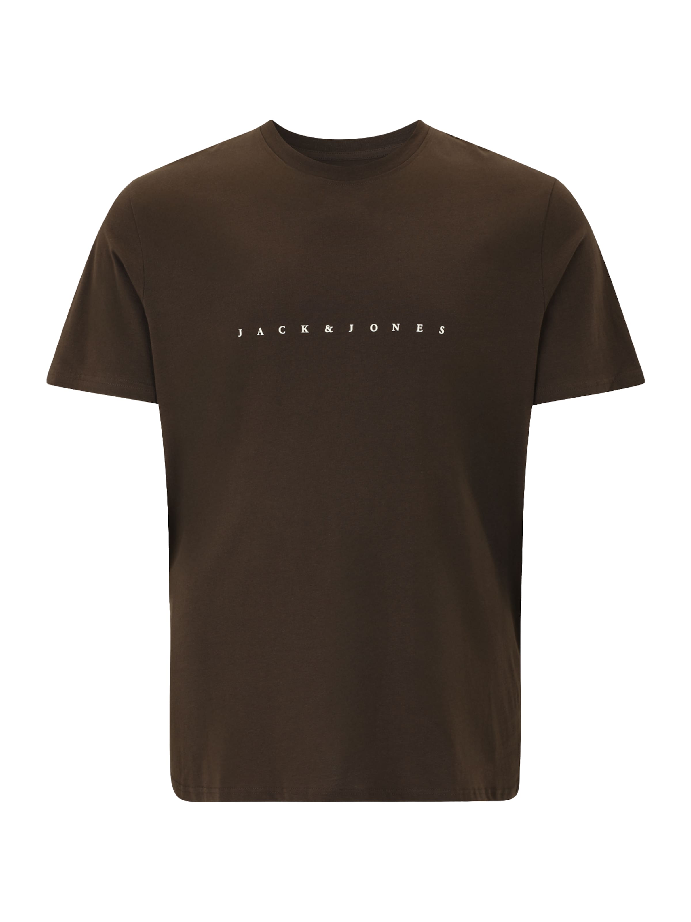 ruda Jack & Jones Plus Marškinėliai 'JJESTAR': priekis