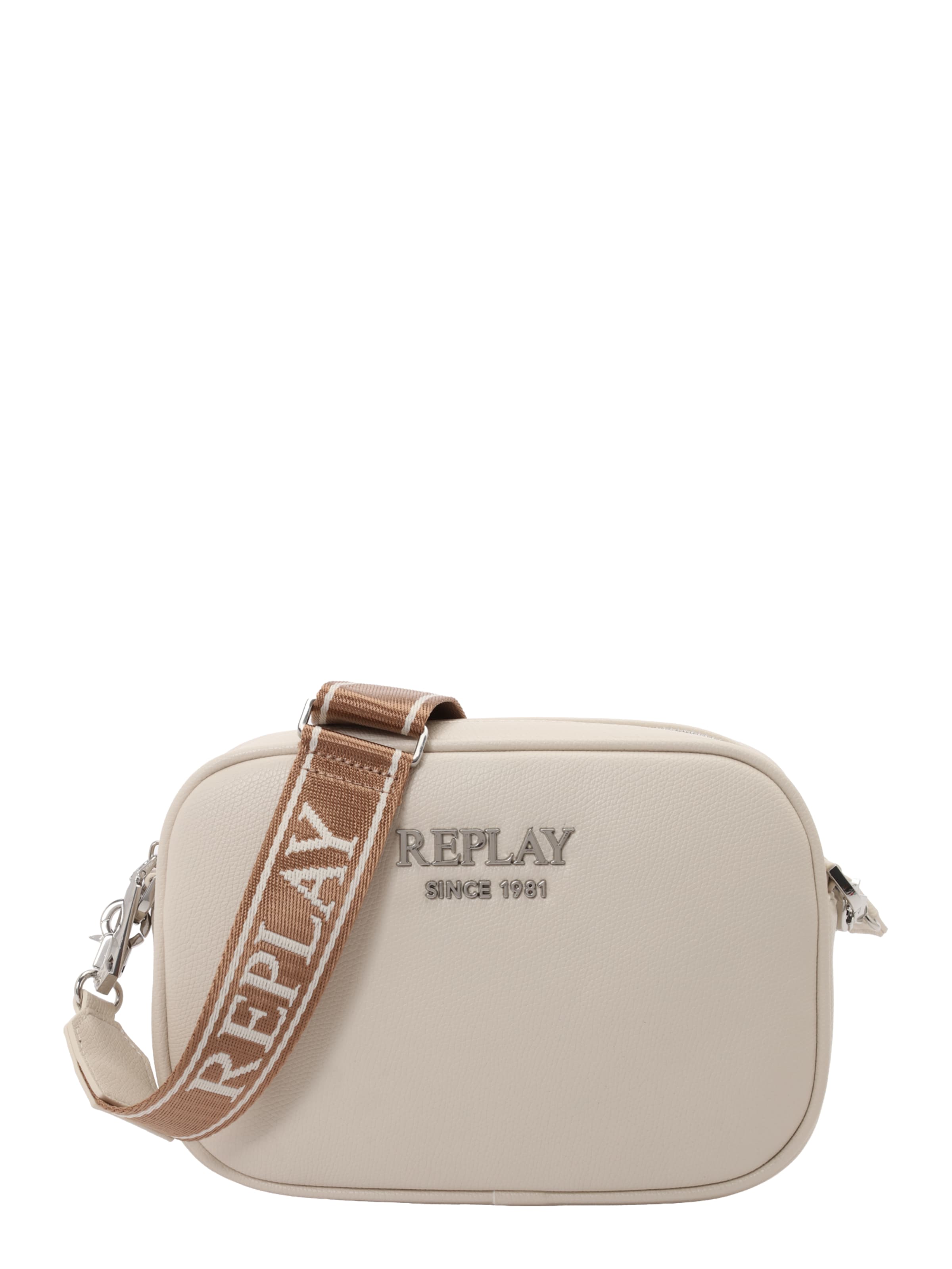 REPLAY Τσάντα ώμου σε λευκό: μπροστά