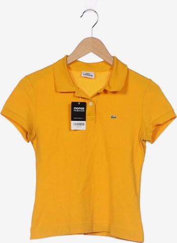 LACOSTE Top & Shirt in M in Yellow: front
