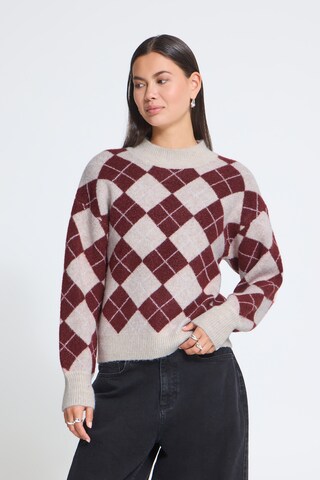 ICHI Pullover 'IHEDEEN' in Beige: Vorderseite