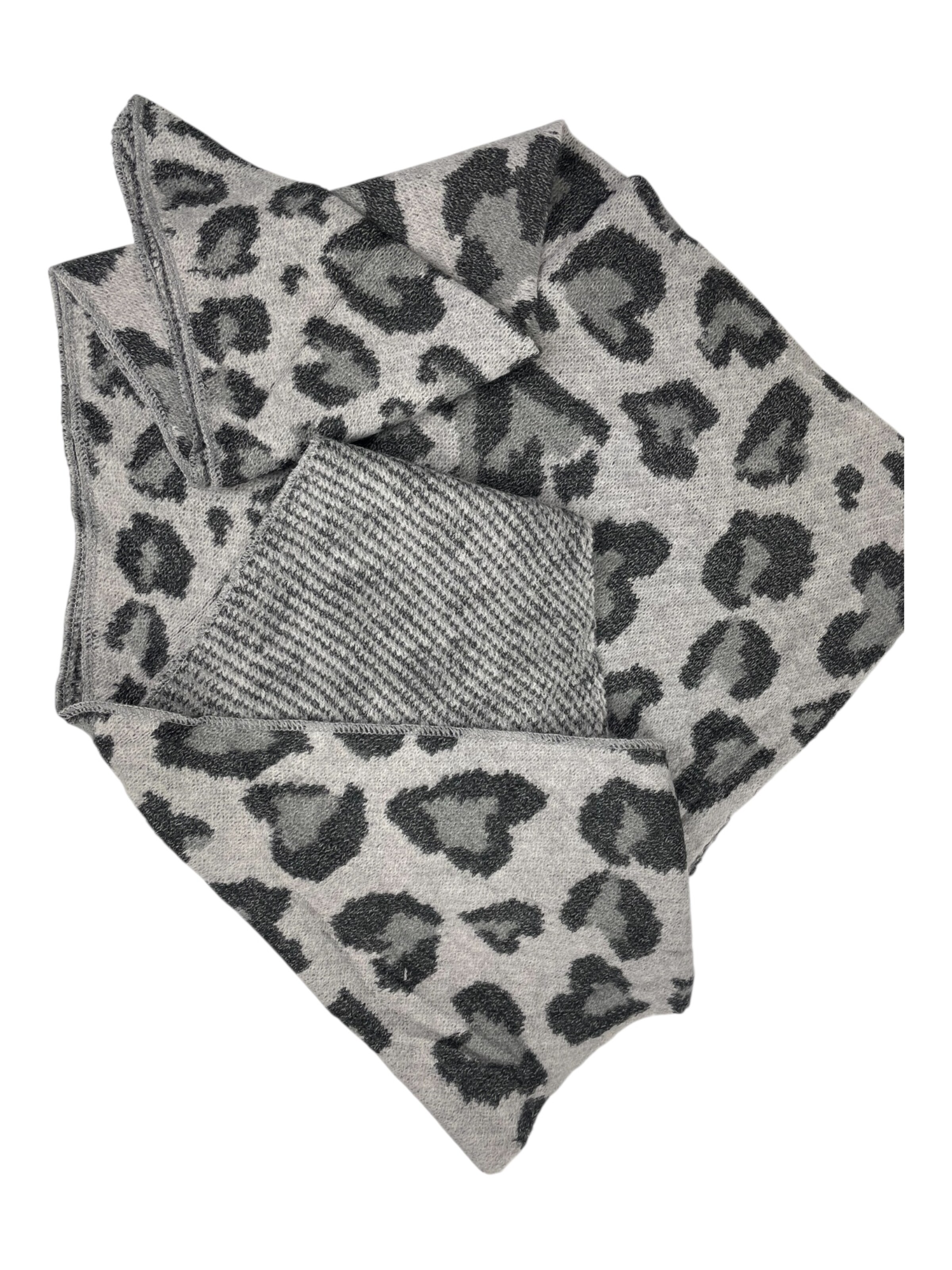 Kumixi Scarf 'Leo' in Grey