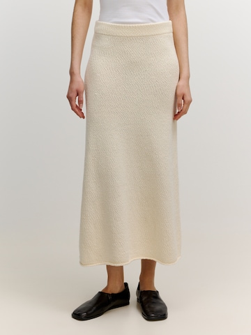 EDITED Skirt 'Panja' in White: front