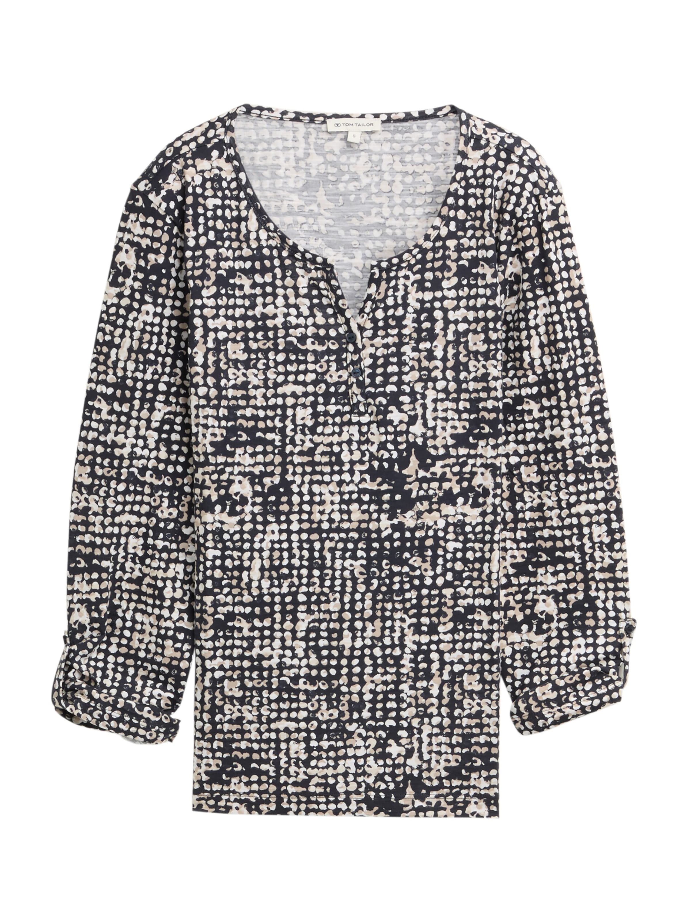 TOM TAILOR Shirt in Blue: front