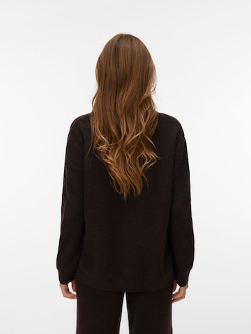 VERO MODA Sweater 'VMBesti' in Brown