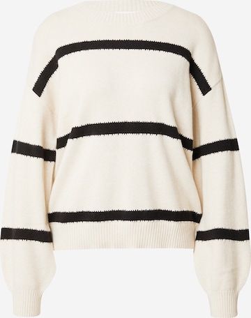 VILA Sweater 'RIL' in White: front