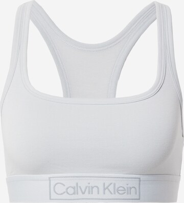 Calvin Klein Underwear Bra in White: front