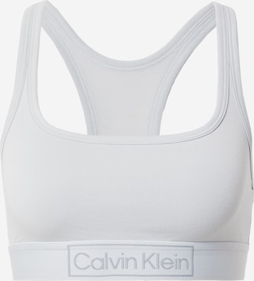 Soutien-gorge Calvin Klein Underwear en blanc : devant