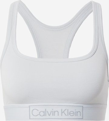 Sutien de la Calvin Klein Underwear pe alb: față