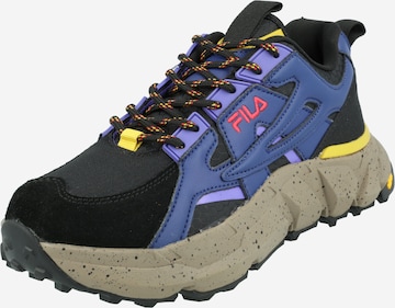 FILA Platform trainers 'FOGLIA' in Black: front