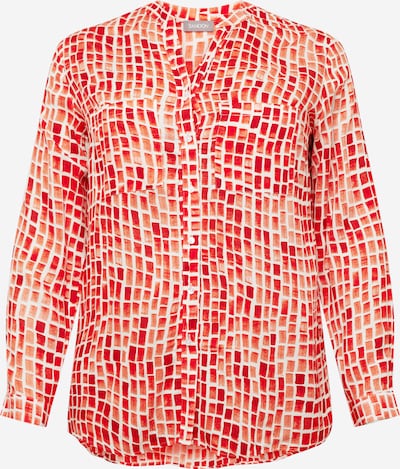 SAMOON Bluza u narančasta / crvena / bijela, Pregled proizvoda