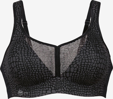 ANITA Bra 'air control DeltaPad' in Black: front