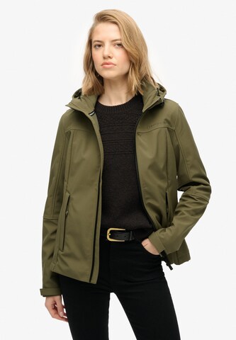Superdry Tussenjas in Groen: voorkant
