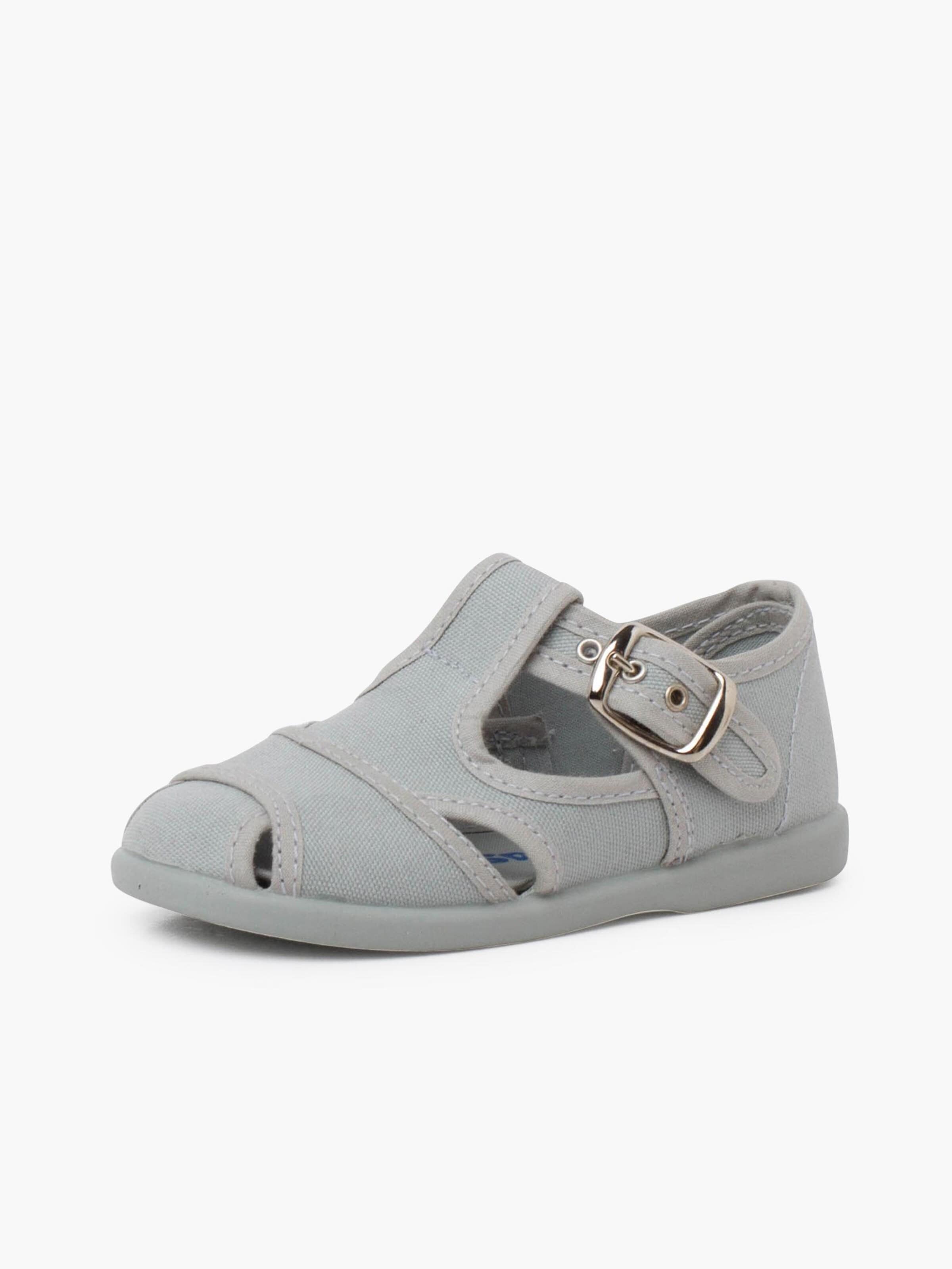 Pisamonas First-step shoe in Grey: front