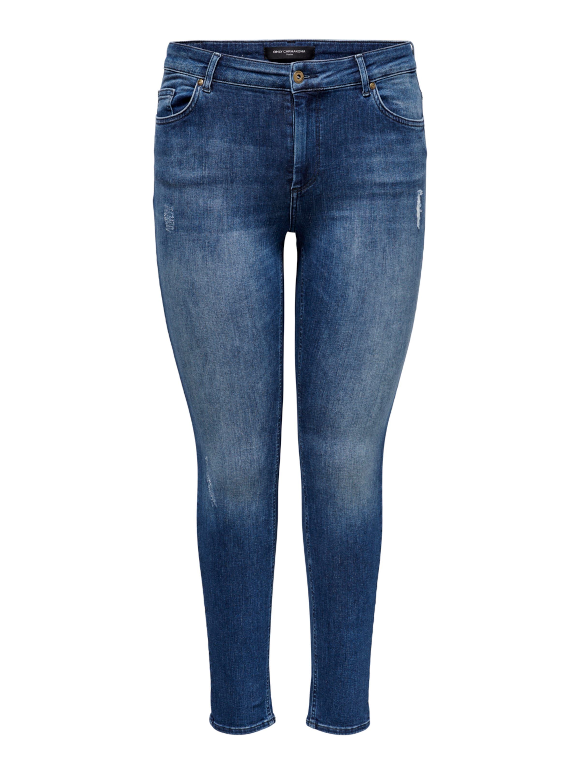 ONLY Carmakoma Skinny Jeans 'Willy' in Blue: front