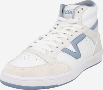 VANSVisoke tenisice 'Lowland' - bijela boja: prednji dio