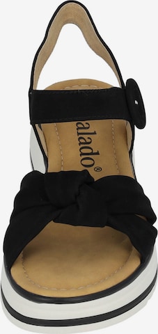 Palado Sandals in Black