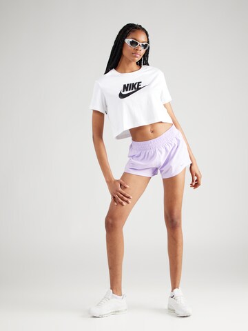 NIKE regular Sportsbukser 'One' i lilla