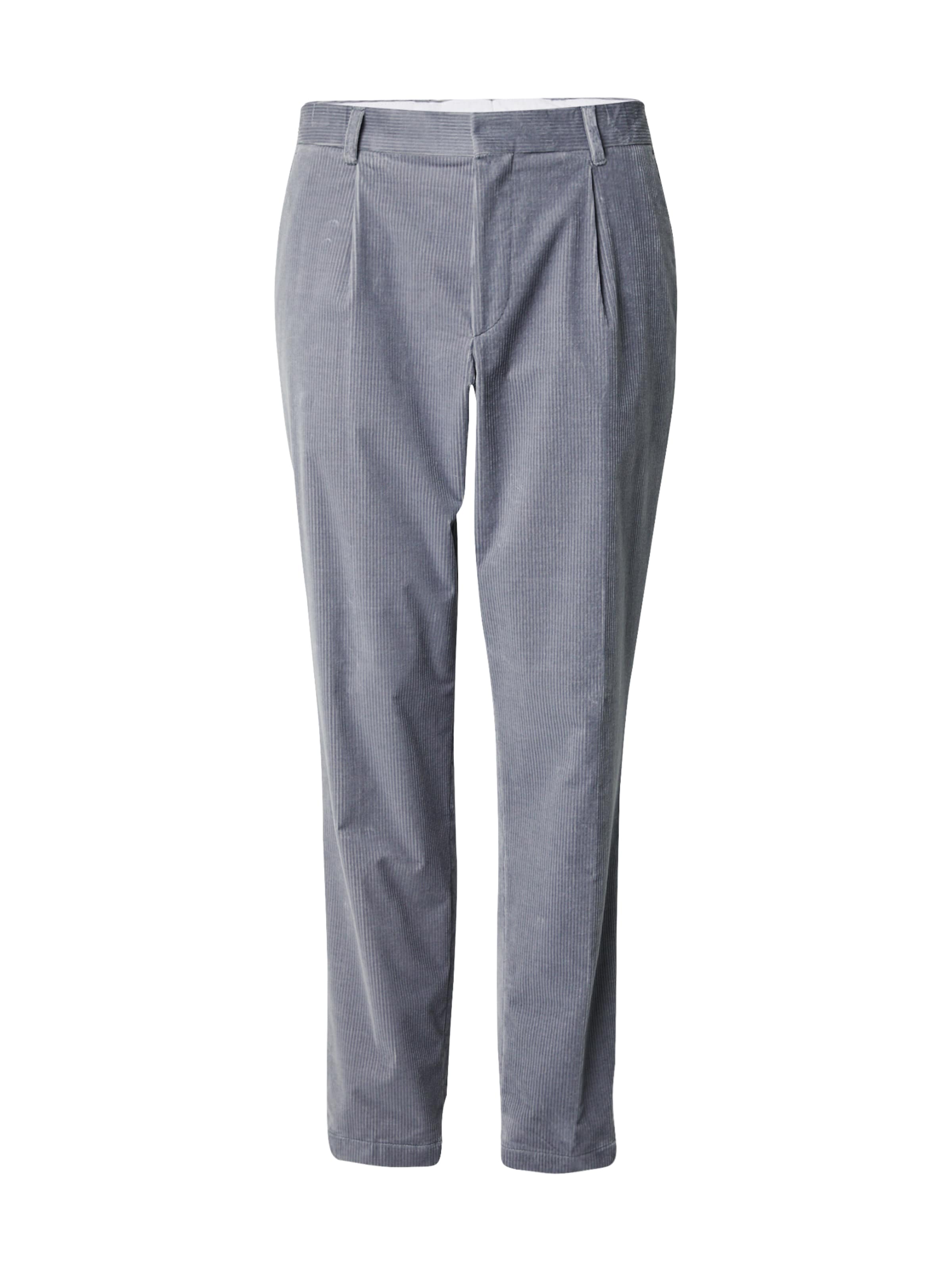 BOSS tavaline Viikidega püksid 'Perin', värv sinine: eest vaates