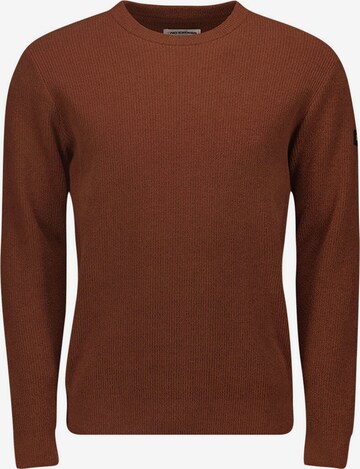 Pull-over No Excess en marron : devant