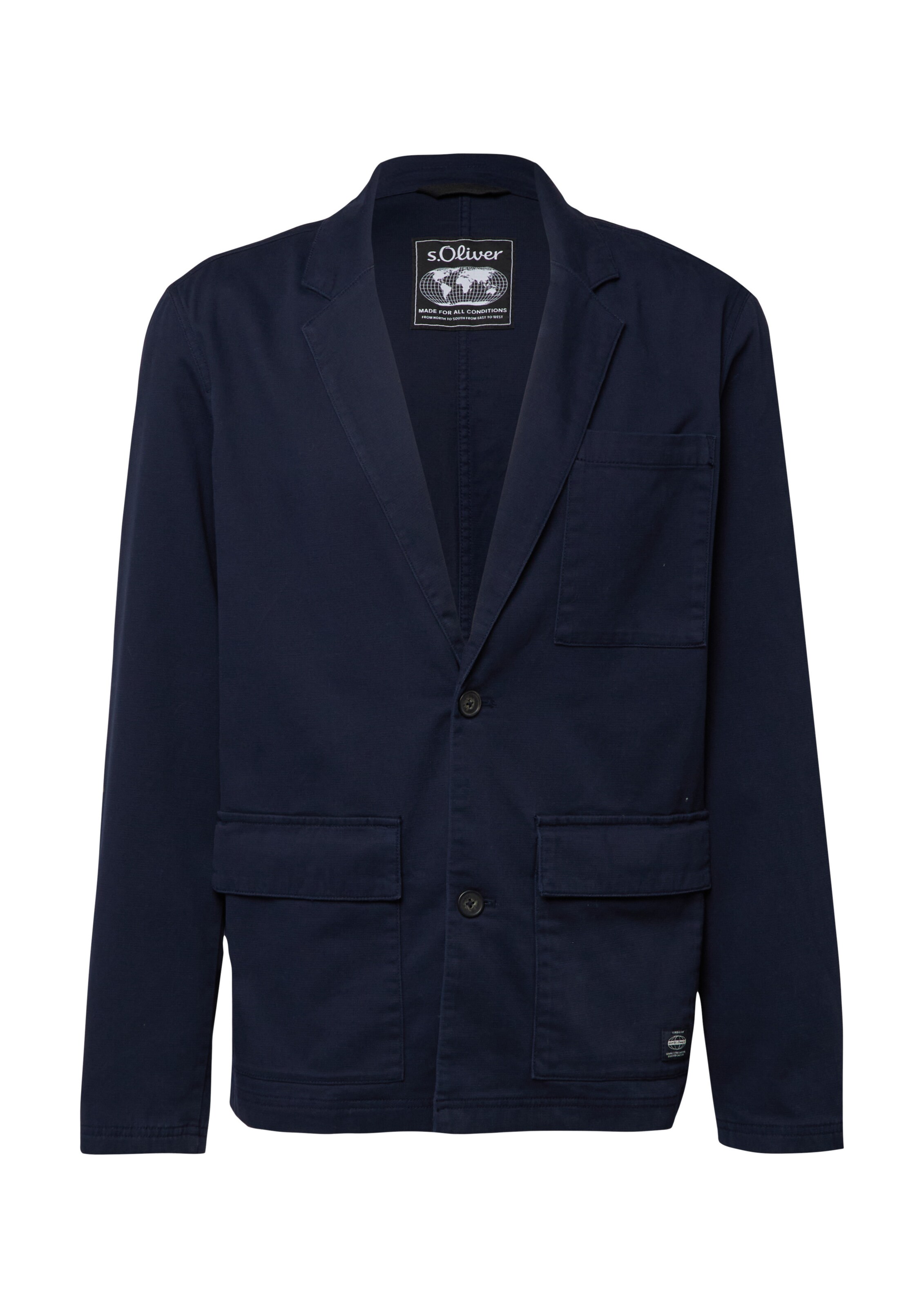 s.Oliver Sakko in navy, Produktansicht