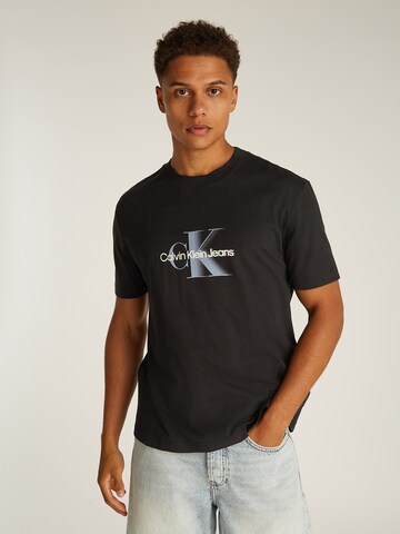 Calvin Klein Jeans Μπλουζάκι σε μαύρο: μπροστά