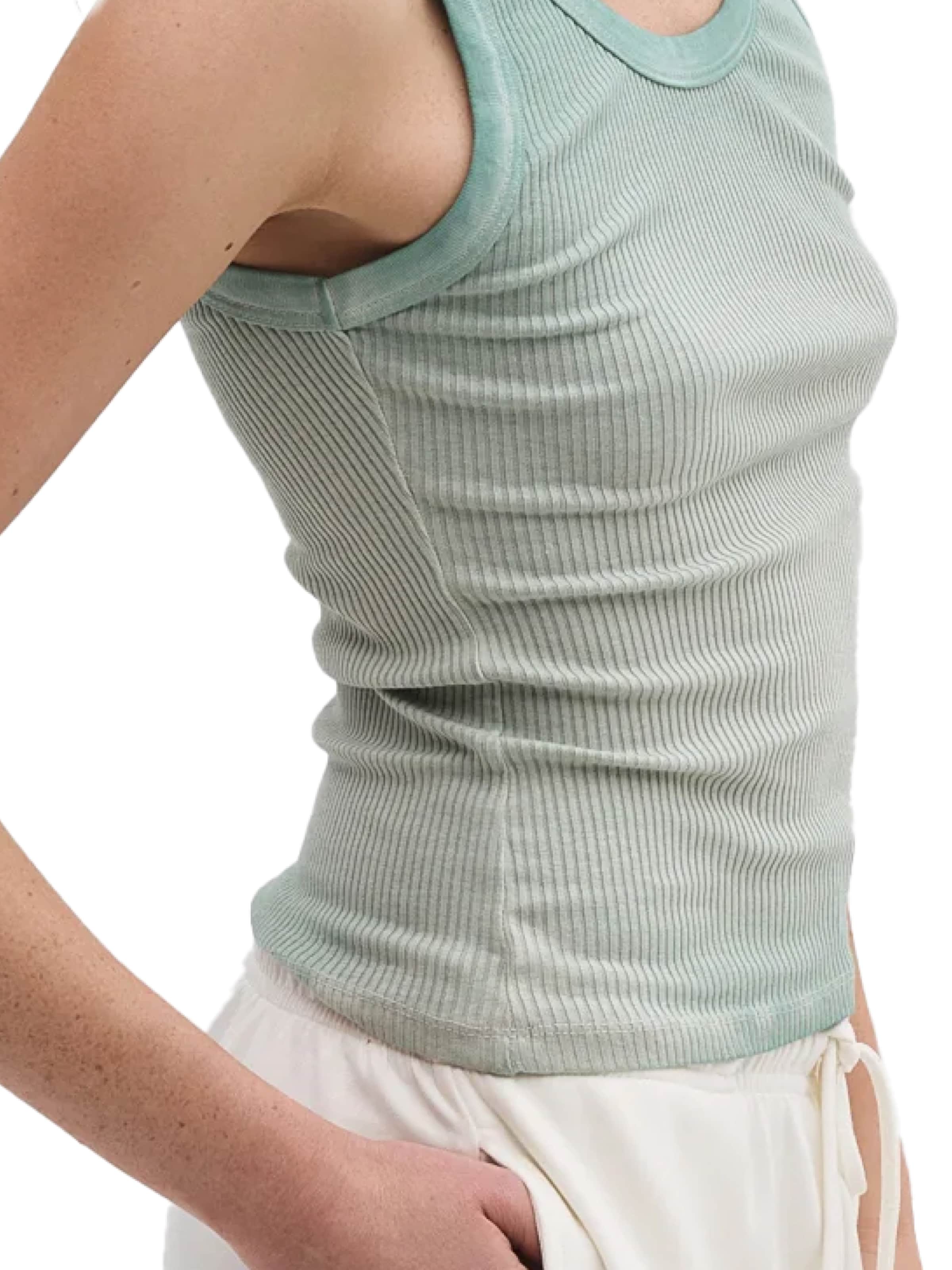 No Matter What Top in Groen