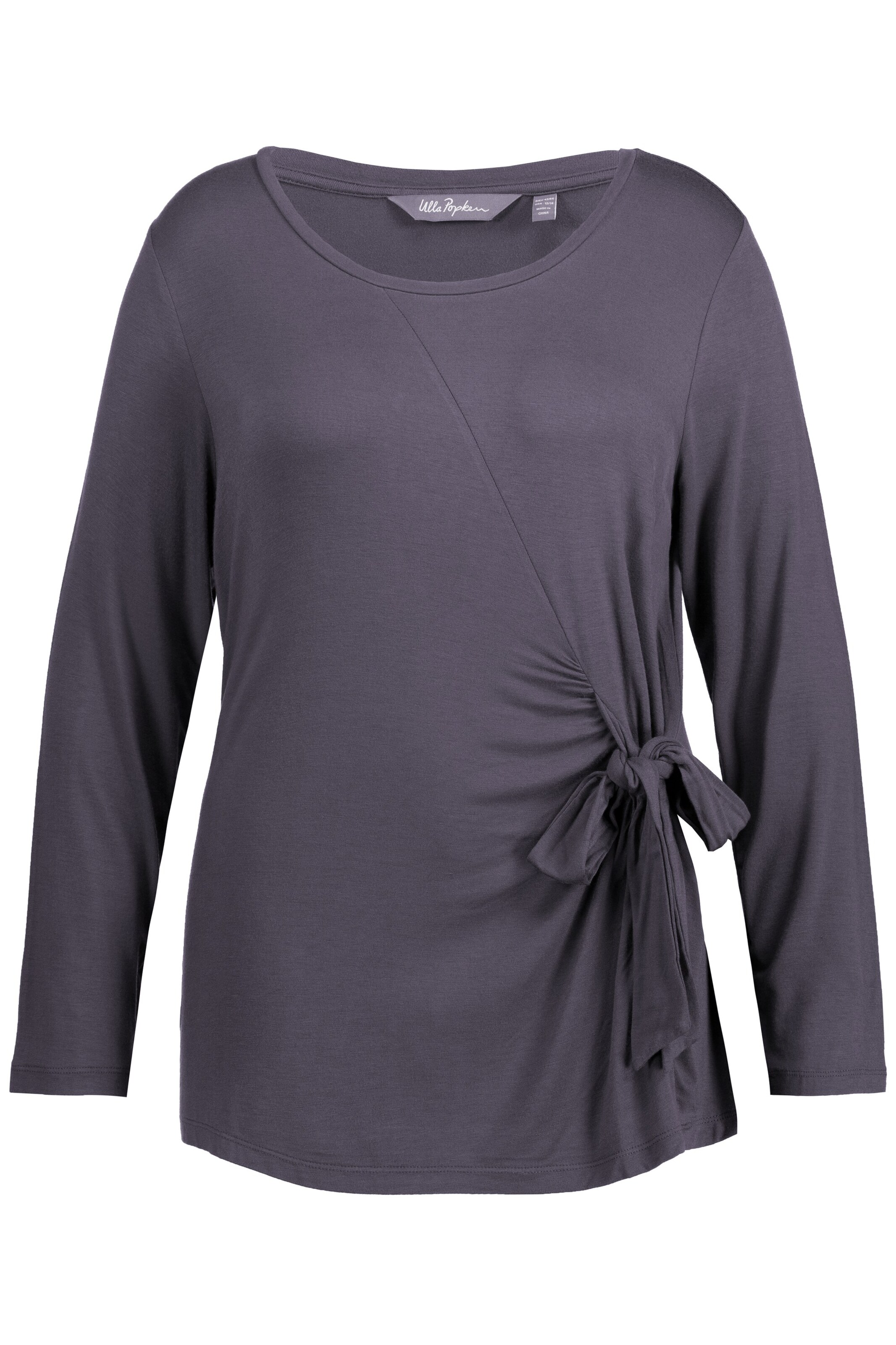 Ulla Popken Shirt in Blauw: voorkant