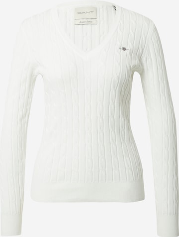 GANT Sweater in White: front