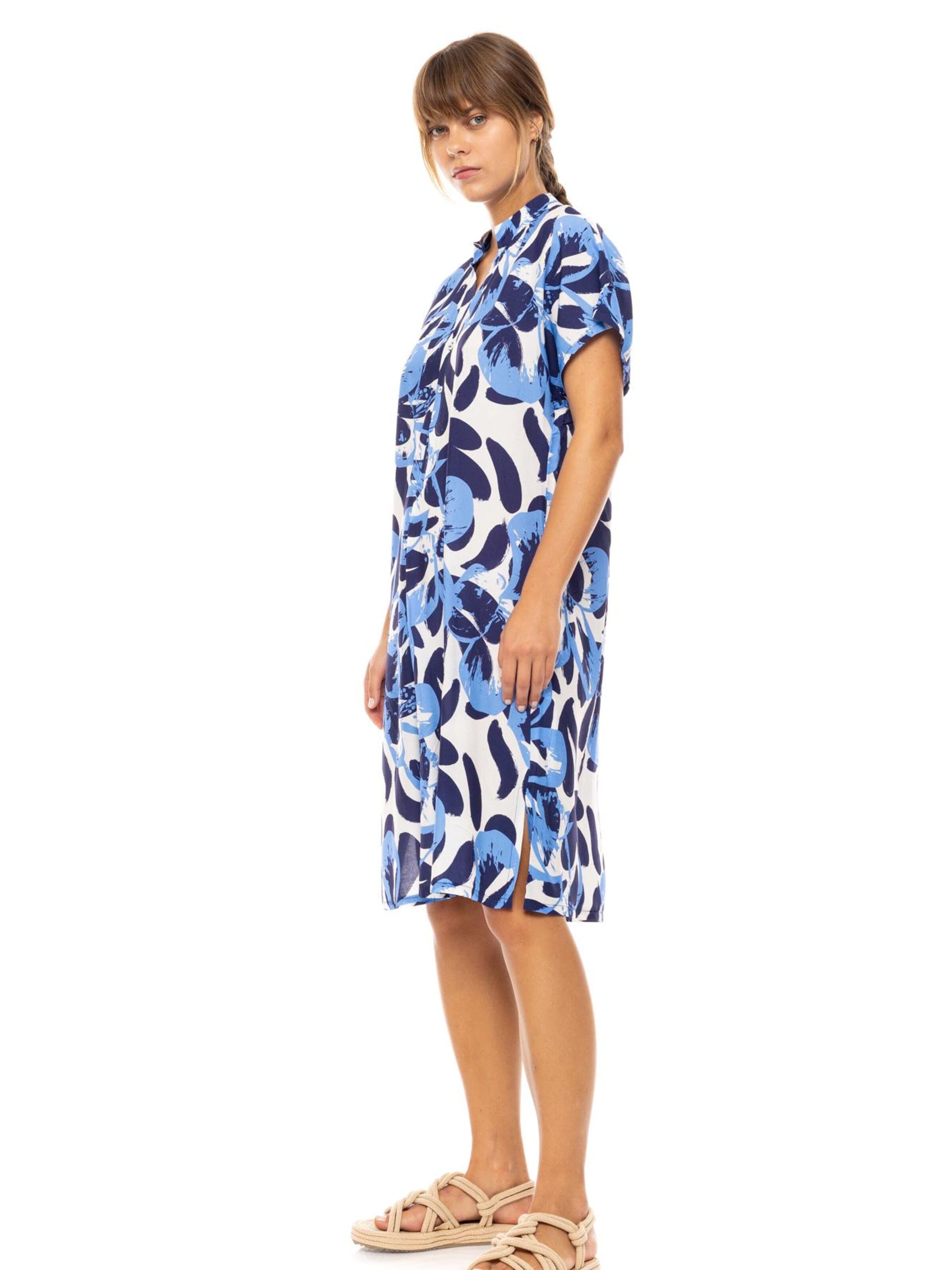 Pink Label Summer Dress in Blue