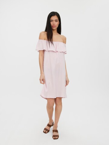 VERO MODA Kleid 'Mia' in Pink