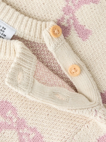 NAME IT Sweter 'NBFOana' w kolorze beżowy