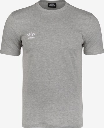 UMBRO FW Small Logo T-Shirt Herren in Grau: predná strana