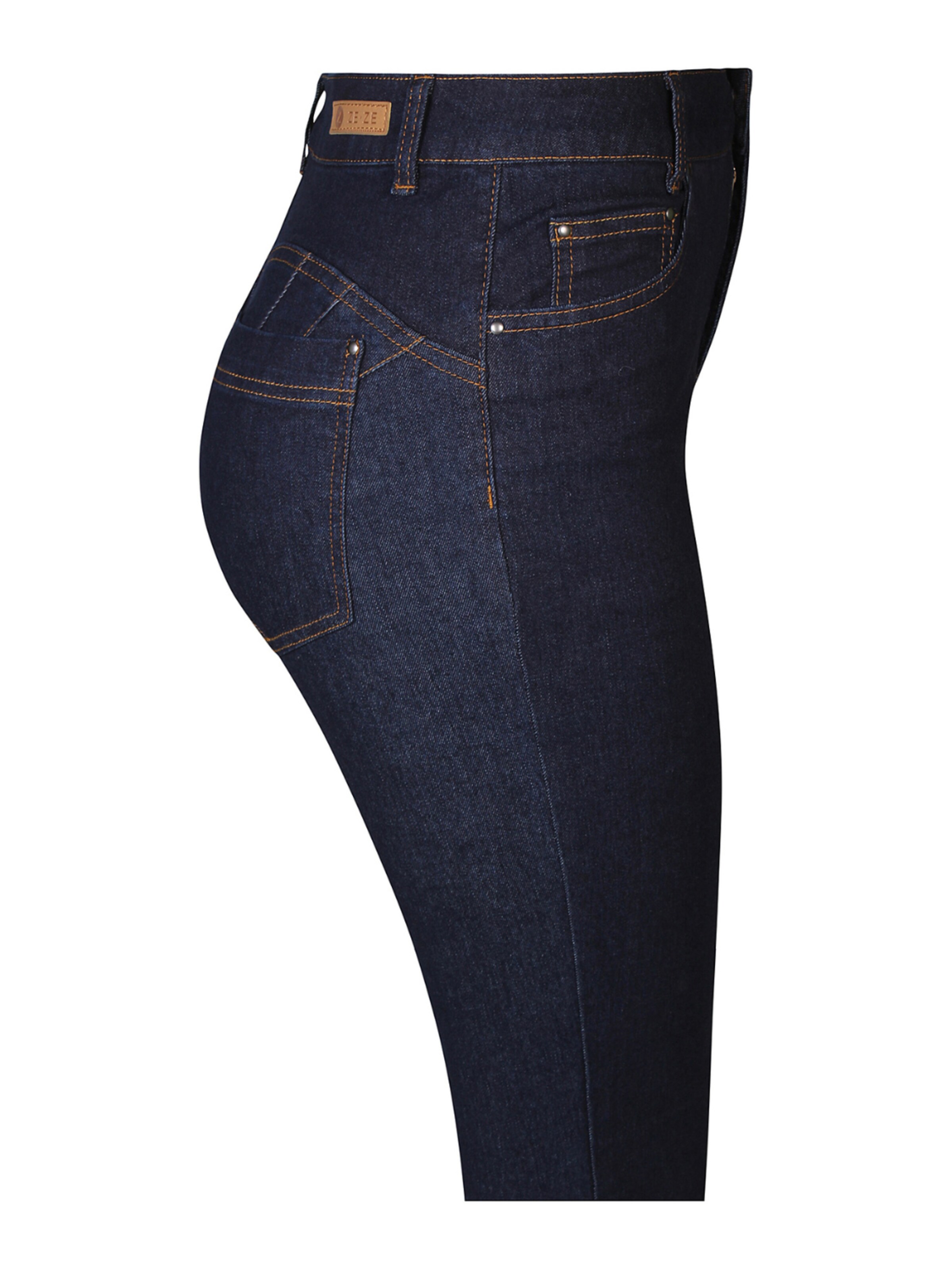 ze-ze Slimfit Jeans 'Shape 1 20' in Blauw
