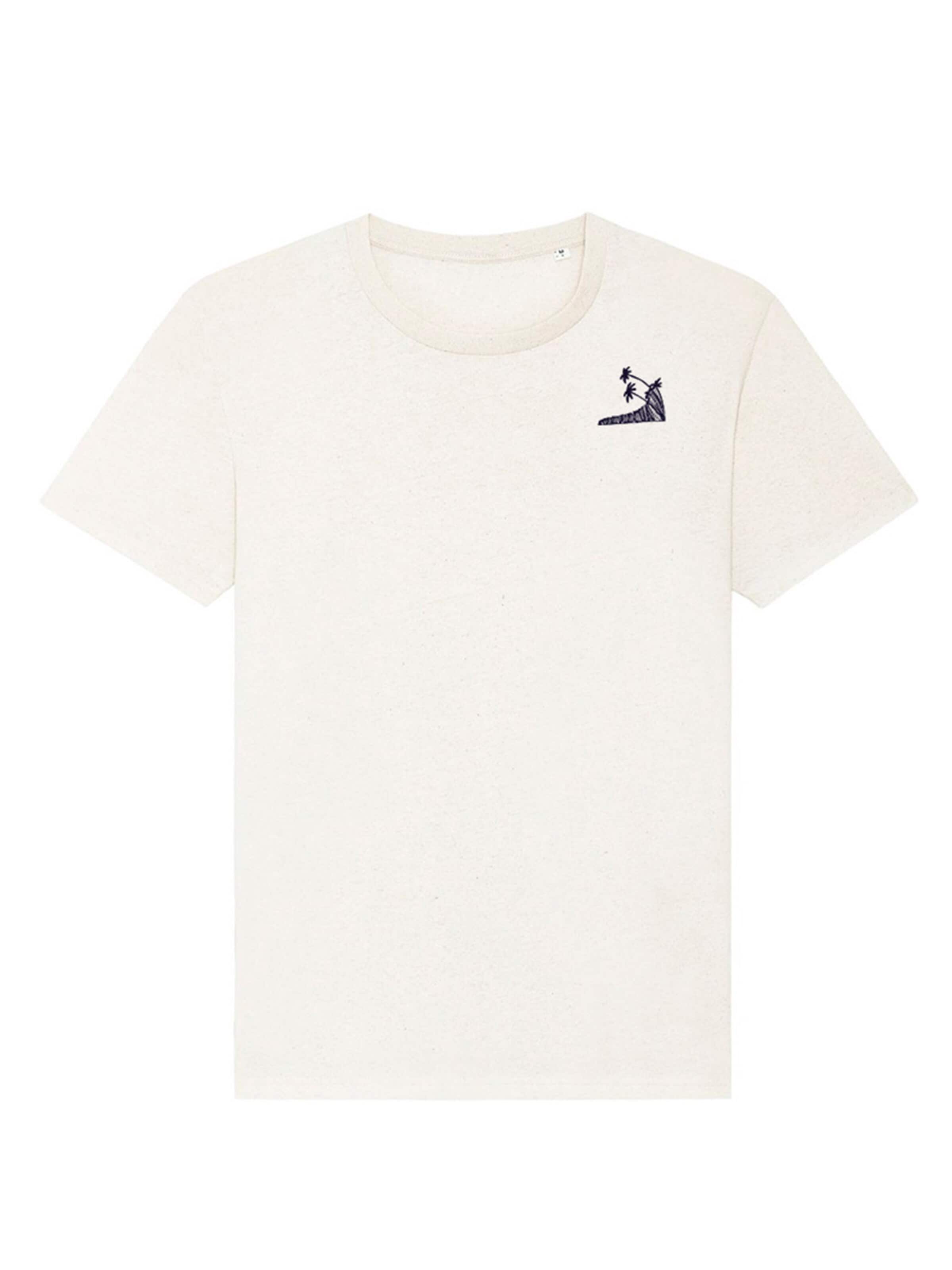 Kultgut Shirt 'Salty' in White: front