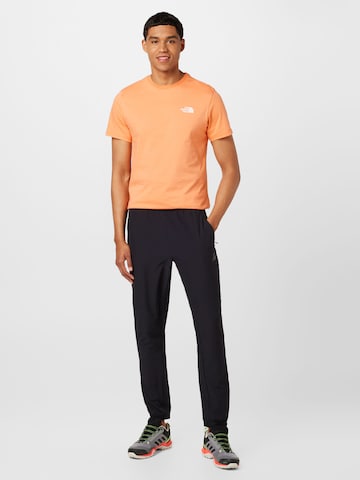 Coupe regular T-Shirt 'Simple Dome' THE NORTH FACE en orange