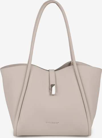 Vivisence Shoulder Bag 'T0021' in Beige: front