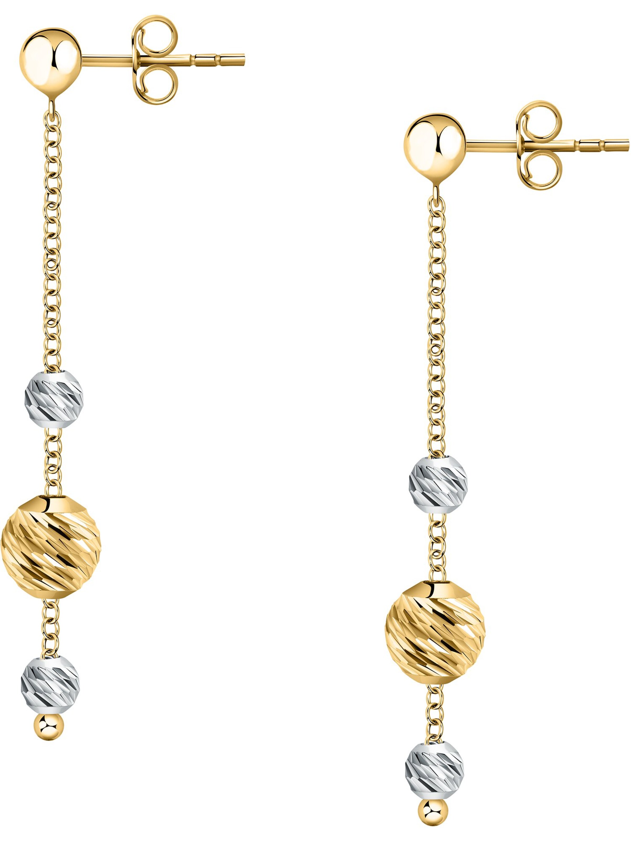 CHRIST Ohrringe in Gold